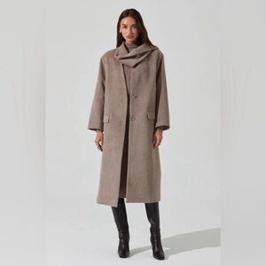 Astr scarf Coat